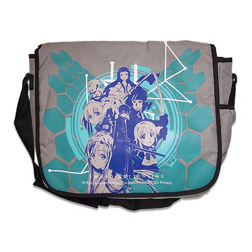 Sword Art Online Asuna SAO Gray Messenger Bag